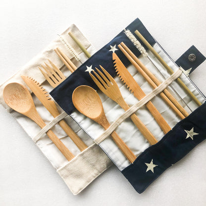 Bamboo Cutlery Set