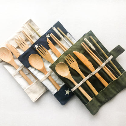 Bamboo Cutlery Set