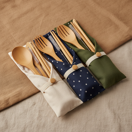 Bamboo Cutlery Set