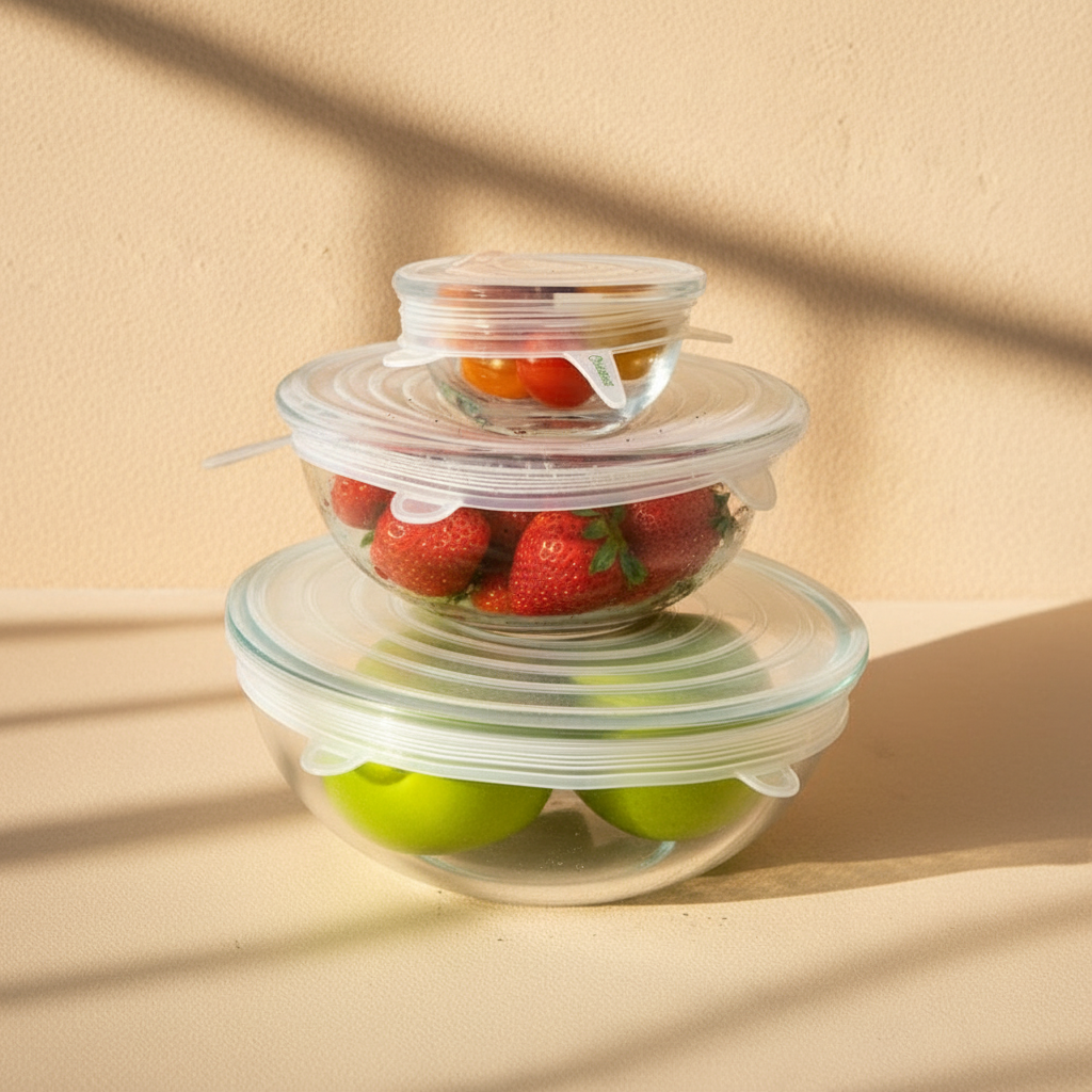 Reusable Silicone Stretch Lids